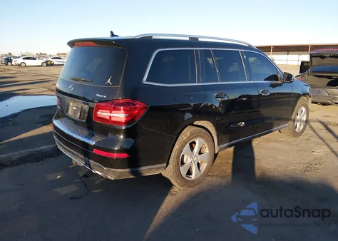 2017 Mercedes-Benz Gls 450 4Matic z USA, uszkodzony, nr VIN 4JGDF6EE6HA884986